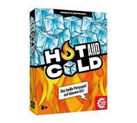 Game Factory 646296 - Hot and Cold - Jeu de fête sur Glace Fine - pour 3 à 8 Joueurs - pour Adultes et Enfants à partir de 8 Ans