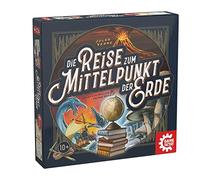 Game Factory 646304 - Le Voyage au Centre de la Terre - Jeu de Cartes à partir de 10 Ans - Jeu de Flip & écriture