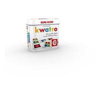 GAME FACTORY Jeu de cartes KWATRO (d) compact - boîte métal transportable