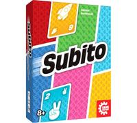 Game Factory Subito 646064 Jeu de Cartes Rapide pour Deux Personnes, Jeu Familial pour 2 à 4 Joueurs, à partir de 8 Ans