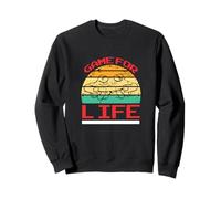 Game For Life Bold Gamer Attitude Worn Loud And Proud Sweatshirt