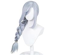 Game Genshin Impact ShenHe Perruque Cosplay Gradient Longue Tresse Résistant à la Chaleur Cheveux Synthétiques Shenhe Jeu de rôle Femme Perruque