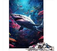 Game Gift Jigsaw Puzzles for Adults 1000 Pieces Sea Animals Wood Puzzle for Adults & for Kids Age 12 and Up Birthday Gift for Adults Boys Girls 1000pcs(50x75cm)