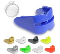 GAME GUARD Protège-dents double - Protège-dents vert/Protège-gencives - pour dents supérieures et inférieures - Protège-dents, homologué CE, boxe, MMA, sport