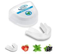 GAME GUARD - Protège-dents pour la boxe, le rugby, le hockey, le karaté, le taekwondo/protège dent pour enfant, junior de 8,9,10,11,12 ans.Protège leurs dents et leurs (Transparent - Saveur menthe)