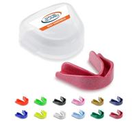 GAME GUARD - Protège-dents pour la boxe, le rugby, le hockey, le karaté, le taekwondo/protège dent pour enfant, junior de 8, 9, 10, 11, 12 ans. Approuvé CE - Protège leurs dents et leurs