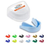 GAME GUARD - Protège-dents pour la boxe, le rugby, le hockey, le karaté, le taekwondo/protège dent pour enfant, junior de 8, 9, 10, 11, 12 ans. Approuvé CE - Protège leurs dents et leurs