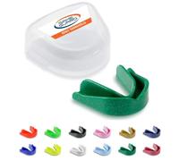 GAME GUARD - Protège-dents pour la boxe, le rugby, le hockey, le karaté, le taekwondo/protège dent pour enfant, junior de 8, 9, 10, 11, 12 ans. Approuvé CE - Protège leurs dents et leurs