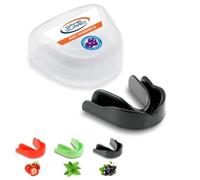 GAME GUARD - Protège-dents pour la boxe, le rugby, le hockey, le karaté, le taekwondo/protège dent pour enfant, junior de 8, 9, 10, 11, 12 ans. Approuvé CE - Protège leurs dents et leurs