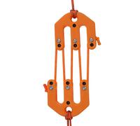 Game Hoist, Pulley Lift, 5.91x5.91 Inches Portable Rack Grip, Deer Skinning System with Style, Gambrel Device with Function, Home Accessories for Processing Goat Truck Garage Shed Tree Camping Outdoor