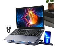 Game Laptop Cooling Pad,Adjustable Desk Notebook Stand - Laptop Cooler Pad,for Desk Work Meeting Travel Office Bedroom14.17x10.24anti Slip Desks Computer Notebook Riser Stand Adjustable Inches