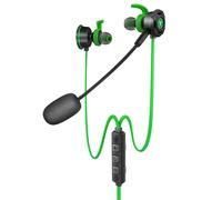Game Live In-Ear Wired Gaming Super Bass écouteurs Microphone Jeu intégré DSP Carte Son Type-c Plug,Green
