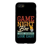 Game Lover Game Night Boss I Make Winning Look Easy Coque pour iPhone SE (2020) / 7/8