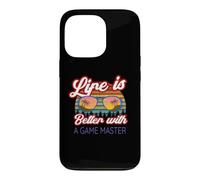 Game Masters Hobby / « Life is Better with Game Matsers! » Coque pour iPhone 13 Pro