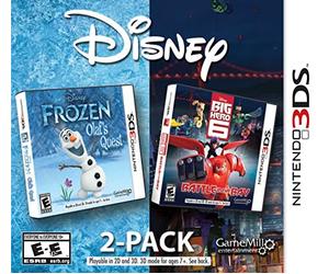 Game Mill Disney Frozen & Big Hero 6 2 Pack - Nintendo 3DS