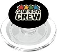 Game Night Crew Vintage Jeux de société Meeple Boardgame Lovers PopSockets PopGrip pour MagSafe
