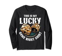 Game Night Host - This Is My Lucky Board Game Night Manche Longue