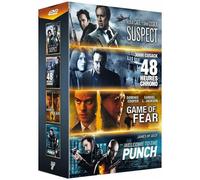 Game of Fear + 48 Heures Chrono + Suspect + Welcome to The Punch COFFRET DVD NE