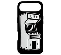 Game of Life Arcade Retro Blackwork Coque pour iPhone Air
