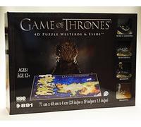 Game Of Thrones 4d Puzzle Of Westeros & Essos