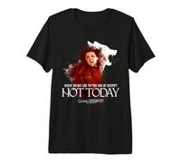 Game of Thrones Arya Stark Not Today T-Shirt Haut de Gamme