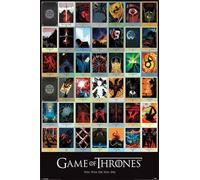 Game of Thrones - Episodes - Série TV Poster Impression - Taille 61x91,5 cm