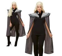 Game Of Thrones Femmes Médiéval Cape Dragon Princesse Déguisement Adulte Costume