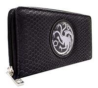 Game of Thrones Feu et Sang Porte-Monnaie/Portefeuille Pochette Poche à Monnaie & Porte-Cartes, Noir