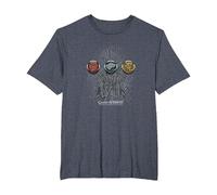 Game of Thrones for The Throne Sigils T-Shirt, Homme Grandes Tailles, Bleu Chiné, 2X Tall