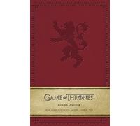 GAME OF THRONES: HOUSE LANNISTER HARDCOVER RULED JOURNAL
