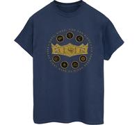 Game Of Thrones : House Of The Dragon - "Gods Kings Fire And Blood" T-Shirt für Damen BI26005 (M) (Marineblau)