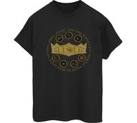 Game Of Thrones : House Of The Dragon - "Gods Kings Fire And Blood" T-Shirt für Damen BI26005 (XL) (Schwarz)