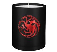 Game of Thrones: House Targaryen Large Glass Candle