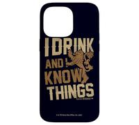 Game of Thrones I Drink and I Know Things Coque pour iPhone 14 Pro Max
