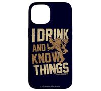 Game of Thrones I Drink and I Know Things Coque pour iPhone 15