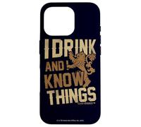 Game of Thrones I Drink and I Know Things Coque pour iPhone 16 Pro