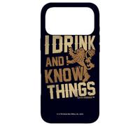 Game of Thrones I Drink and I Know Things Coque pour iPhone 17 Pro Max