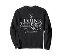 Game of Thrones I Drink and Know Things Stacked Sweatshirt