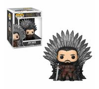 Game Of Thrones Jon Neige Assis Sur Fer À Trône 9.5cm Figurine Pop Vinyle Funko
