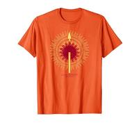 Game of Thrones Martel Burst Sigil T-Shirt, Homme, Orange, M