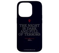 Game of Thrones Night is Dark Coque pour iPhone 14 Pro