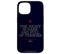 Game of Thrones Night is Dark Coque pour iPhone 15