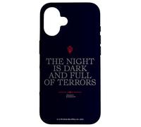 Game of Thrones Night is Dark Coque pour iPhone 16