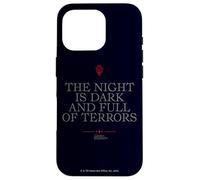 Game of Thrones Night is Dark Coque pour iPhone 16 Pro