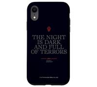 Game of Thrones Night is Dark Coque pour iPhone XR