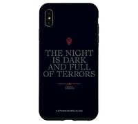 Game of Thrones Night is Dark Coque pour iPhone XS Max