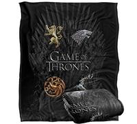 GAME OF THRONES - Plaid Ultra Doux, 152 x 127 cm, Doux au Toucher