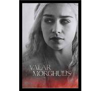 Game of Thrones - Poster - Daenerys + cadre amovible, Shinsuke® Maxi MDF noir, vitre acrylique