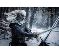 Game of Thrones - Poster - White Walker + 1 paquet de tesa Powerstrips® - Contenu 20 pièces