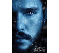 Game of Thrones - Poster - Winter is Here - Jon + 1 Packung tesa Powerstrips® - Inhalt 20 Stück